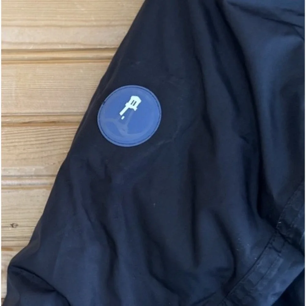 Lands' End Parka Expedition Waterproof Winter Down Jacket Black Kids Size S 6/7